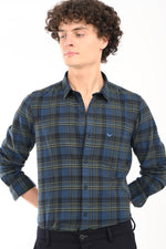 Workwear Textured Check Shirt