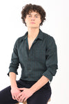 Partywear Textured Printed Shirt
