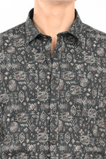 Premium Oxford Printed Shirt