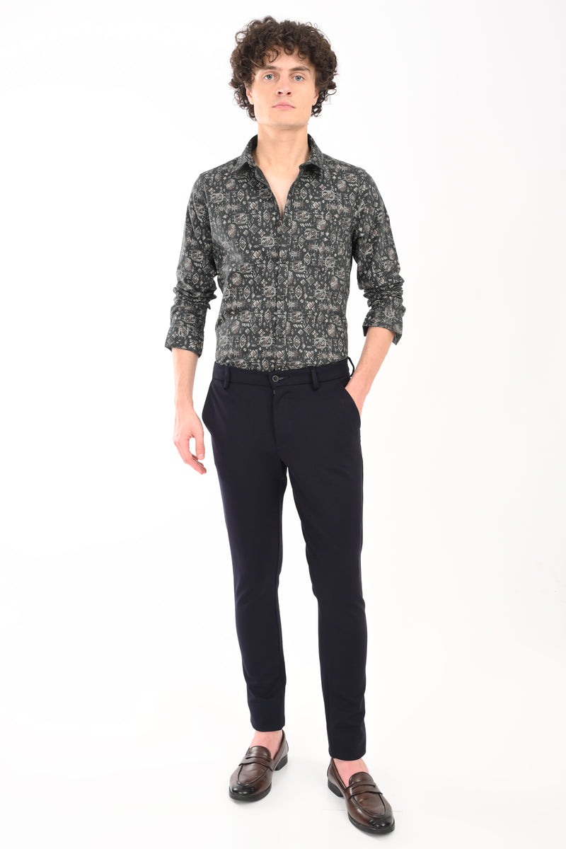 Premium Oxford Printed Shirt