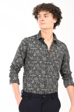 Premium Oxford Printed Shirt