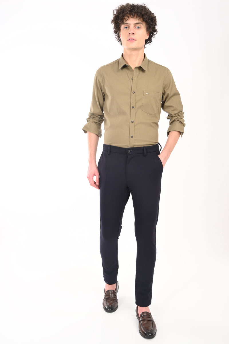 Must have Textured Stretch Shirt