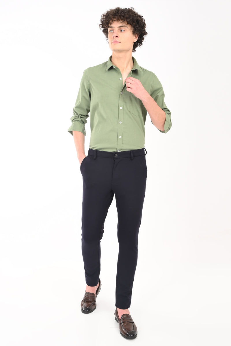 Must have Textured Stretch Shirt