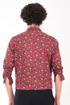 Premium Giza Satin Printed Shirt