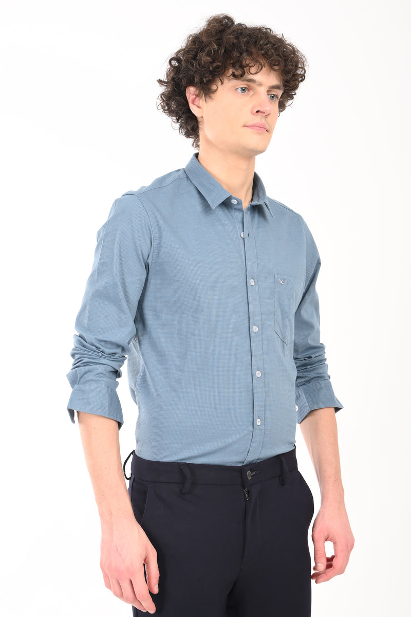 Must have Textured Stretch Shirt