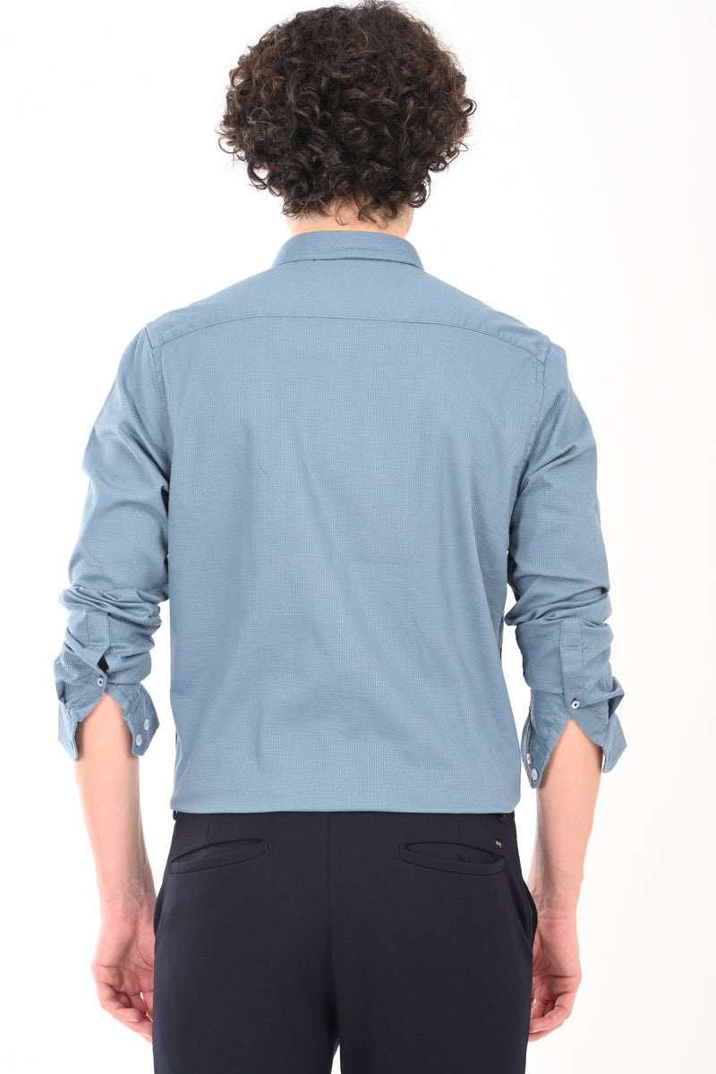 Must have Textured Stretch Shirt