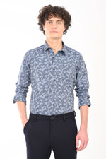 Premium Textured Printed Shirt
