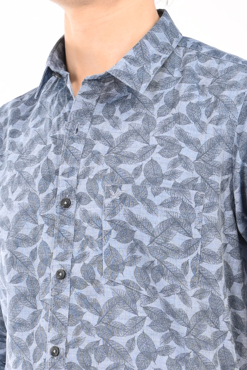 Premium Textured Printed Shirt