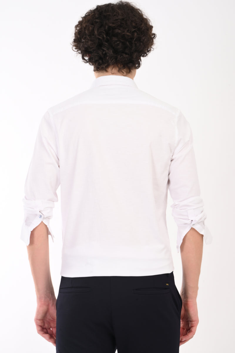 Must have Textured Stretch Shirt