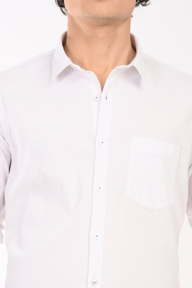 Must have Textured Stretch Shirt