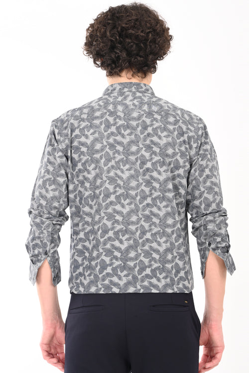 Premium Textured Printed Shirt