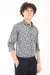 Premium Textured Printed Shirt
