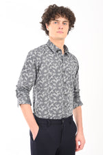 Premium Textured Printed Shirt