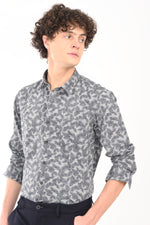 Premium Textured Printed Shirt