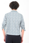 Workwear Textured Printed Shirt