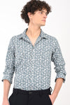 Workwear Textured Printed Shirt