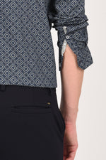 Premium Giza Satin Printed Shirt