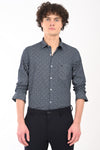 Premium Giza Satin Printed Shirt
