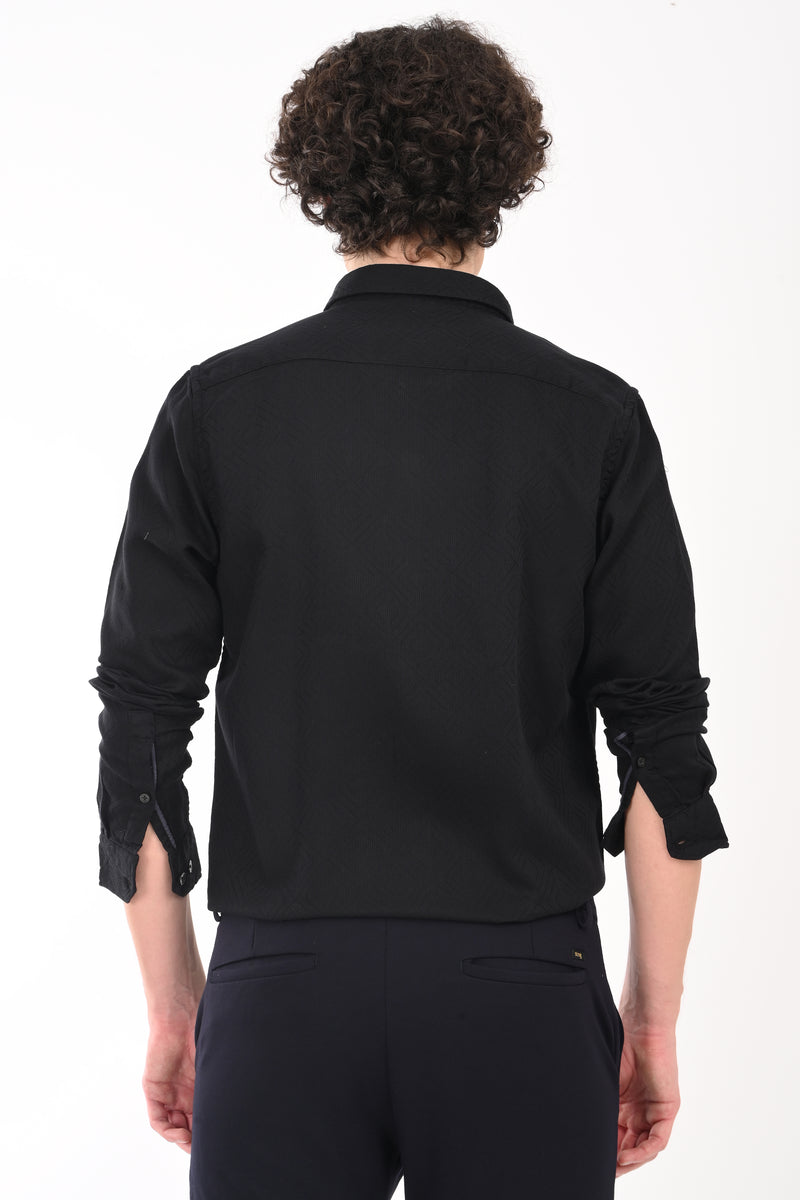 Textured Party Wear Shirt
