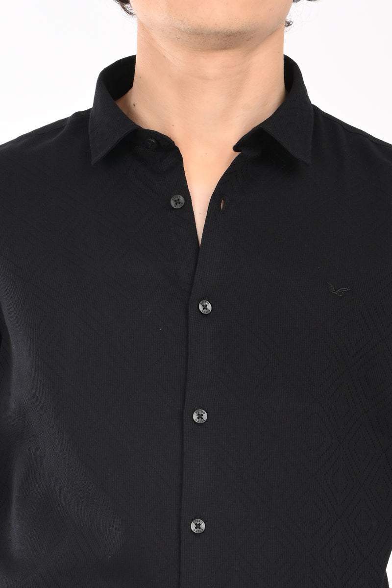 Textured Party Wear Shirt