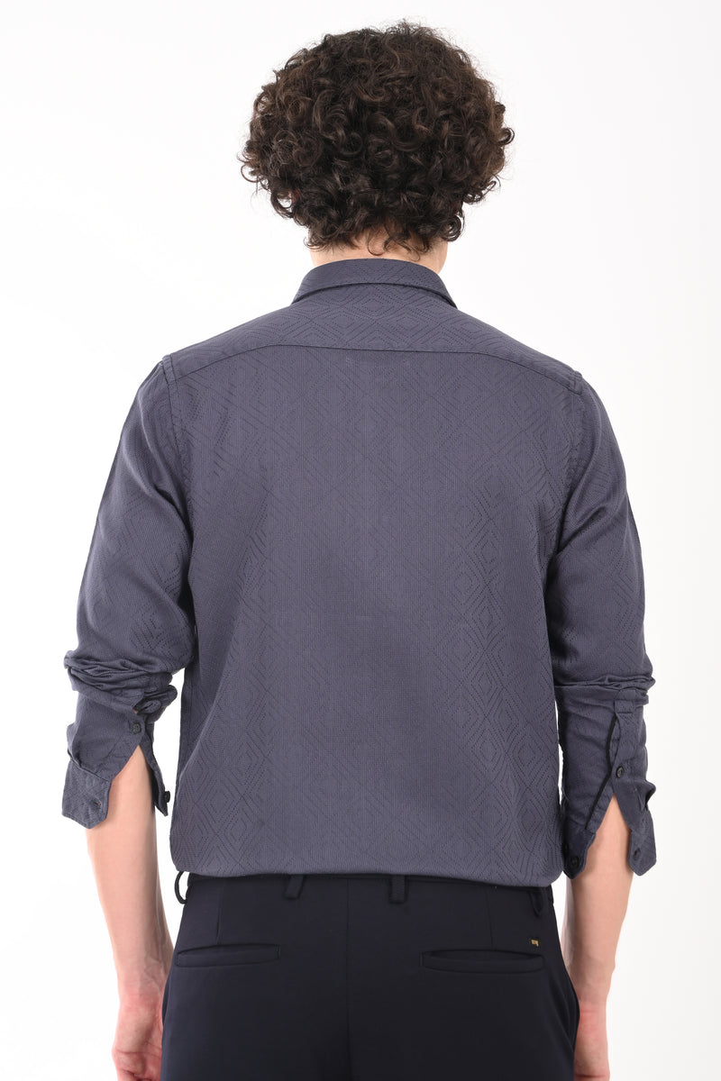 Textured Party Wear Shirt