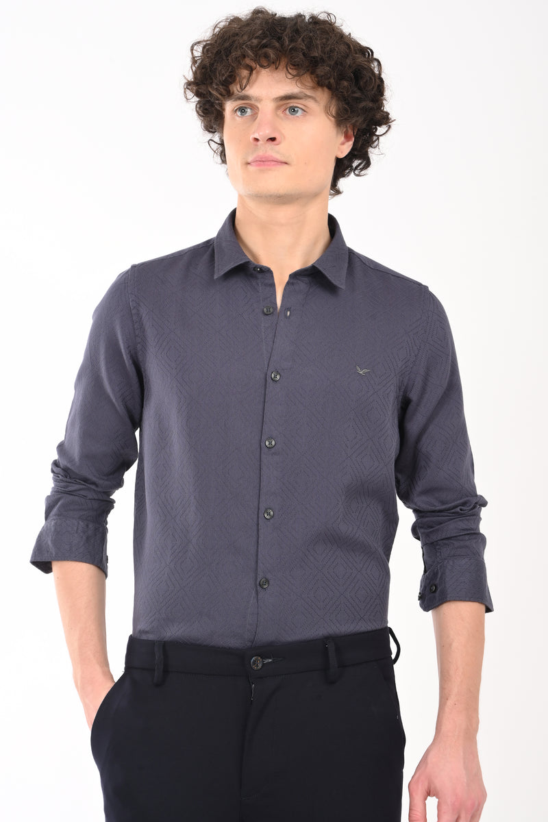 Textured Party Wear Shirt