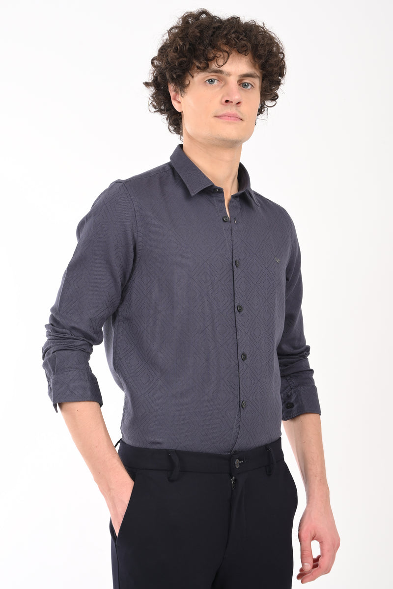 Textured Party Wear Shirt
