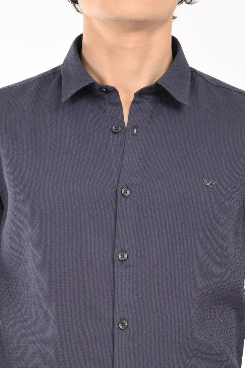 Textured Party Wear Shirt