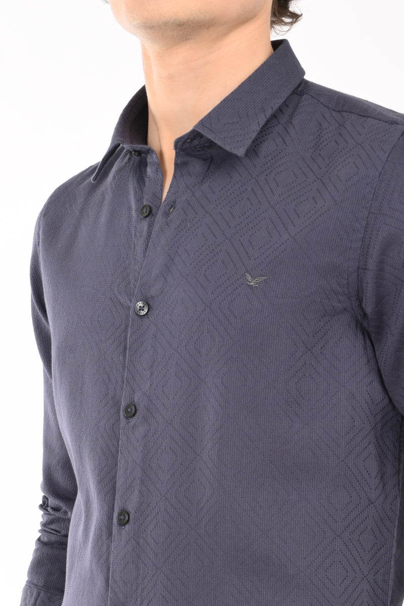 Textured Party Wear Shirt