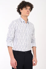 Textured Printed Shirt
