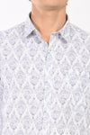 Textured Printed Shirt