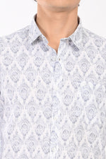 Textured Printed Shirt