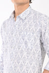 Textured Printed Shirt