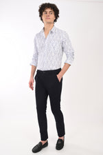 Textured Printed Shirt
