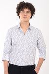 Textured Printed Shirt