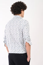 Workwear Textured Printed Shirt