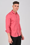 Pink	Premium Stretch Satin Shirt