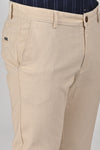 Light Beige Premium Cotton Linen Trouser