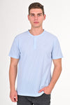 Sky Blue	Urban Textured Henley