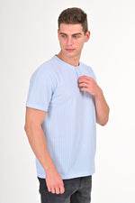 Sky Blue	Urban Textured Henley