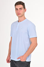 Sky Blue	Urban Textured Henley