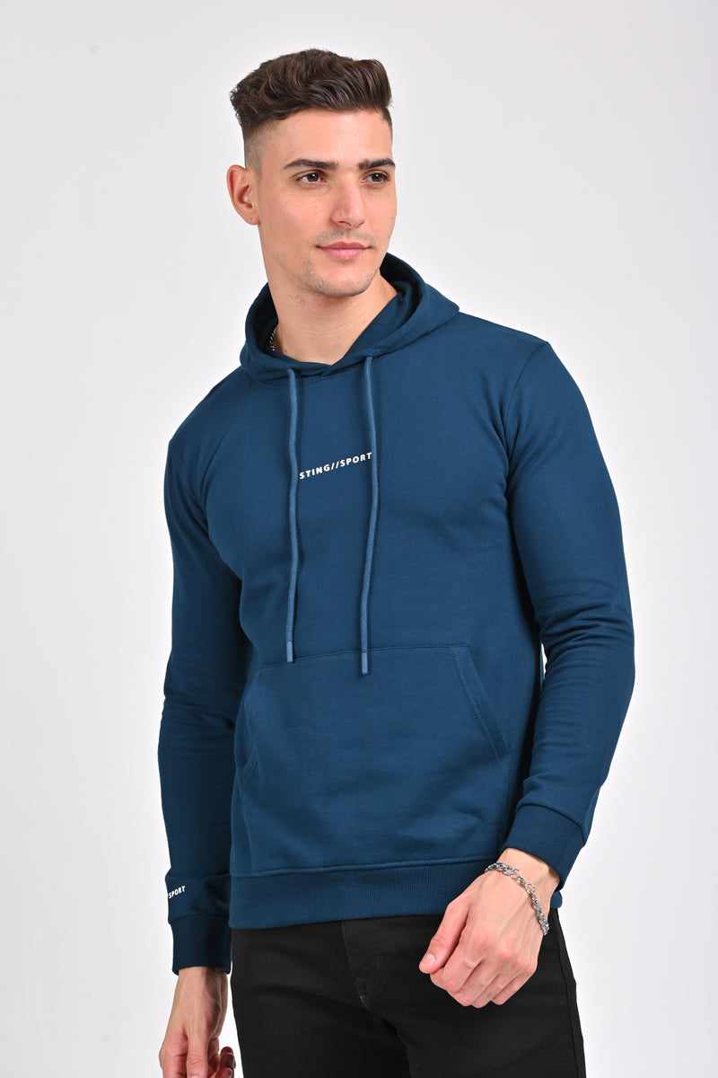 Teal Blue Lightweight Traveller Hoodie