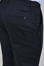 Navy Premium Stretch Cotton Trouser