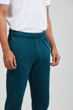 Green Sporty Knitted Jogger Pants