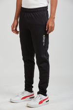 Black Sporty Knitted Jogger Pants