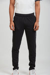 Black Sporty Knitted Jogger Pants