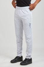 Grey Sporty Knitted Jogger Pants