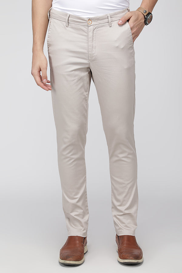 Buy CLOTHINK India Women Regular Fit Cream Cotton Blend Trousers/Joggers  Online at Best Prices in India - JioMart.
