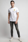 Grey Twill Classic Jeans